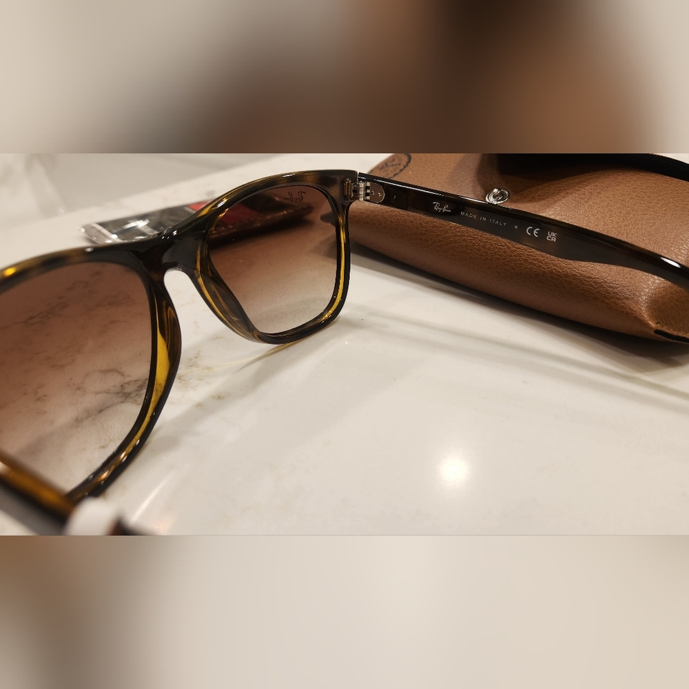 Ray-Ban Women's Tortoise Shell Sunglasses - Picture 3 of 8